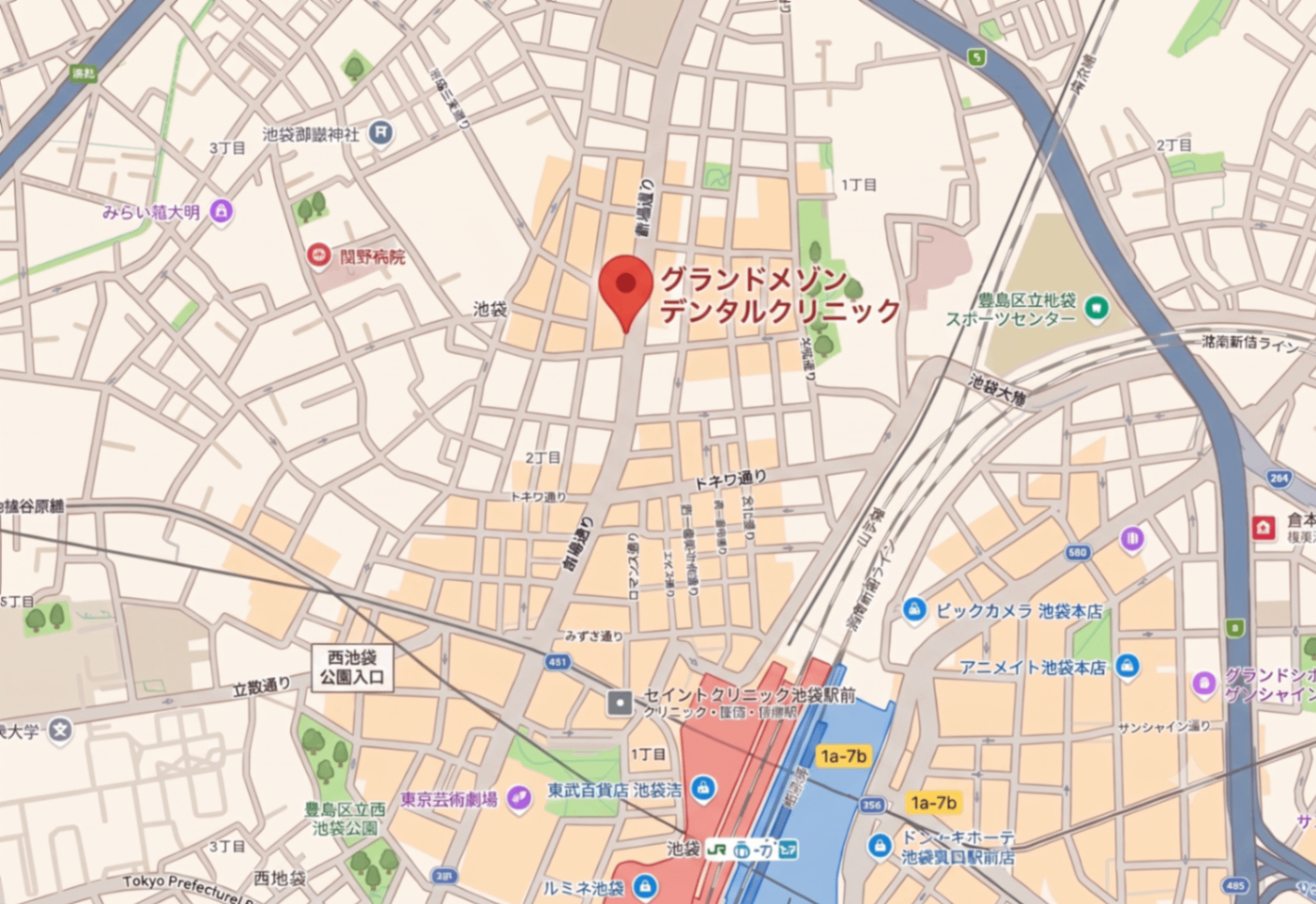 アクセスマップ